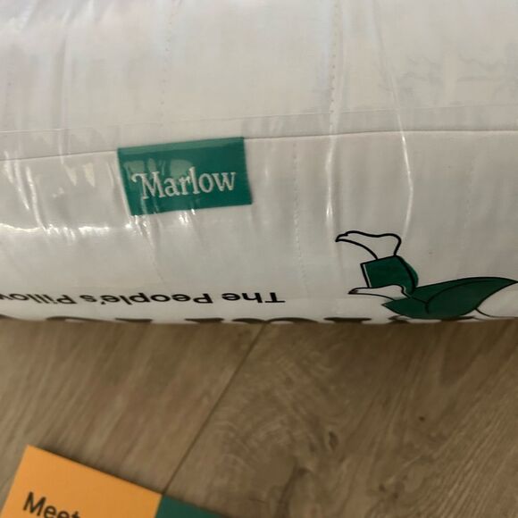 SOLD Marlow Pillow, The People Pillow, White, Standard size, NWT - Picture 8 of 12